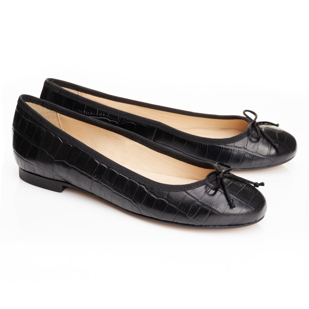 Lola Black Matte Crocodile Leather (LOL24) image 5