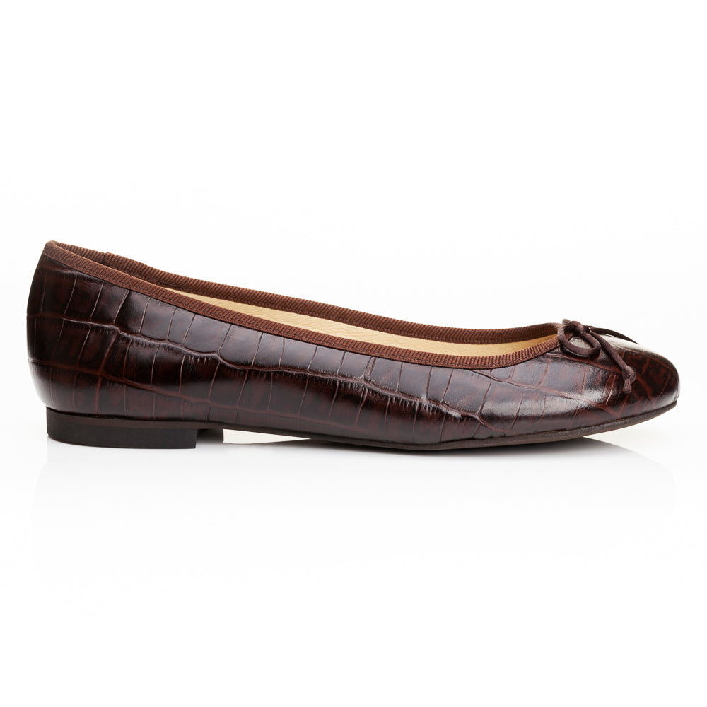 Lola Brown Matte Crocodile Leather (LOL32) image 5