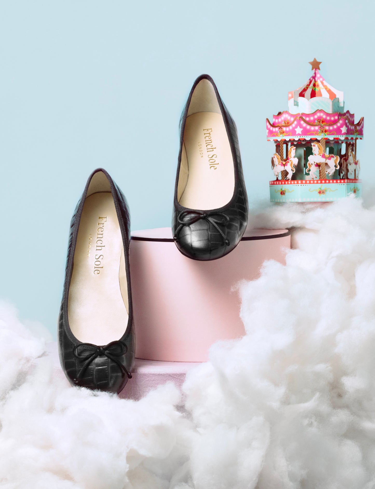 Lola Black Matte Crocodile Leather (LOL24) image 1