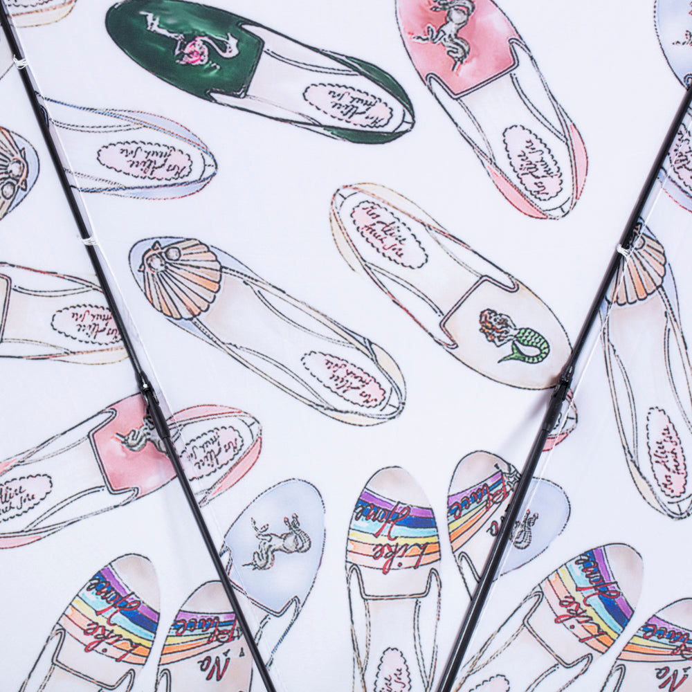 Pink Double Canopy/Bunny Head Handle Umbrella (P01) image 3